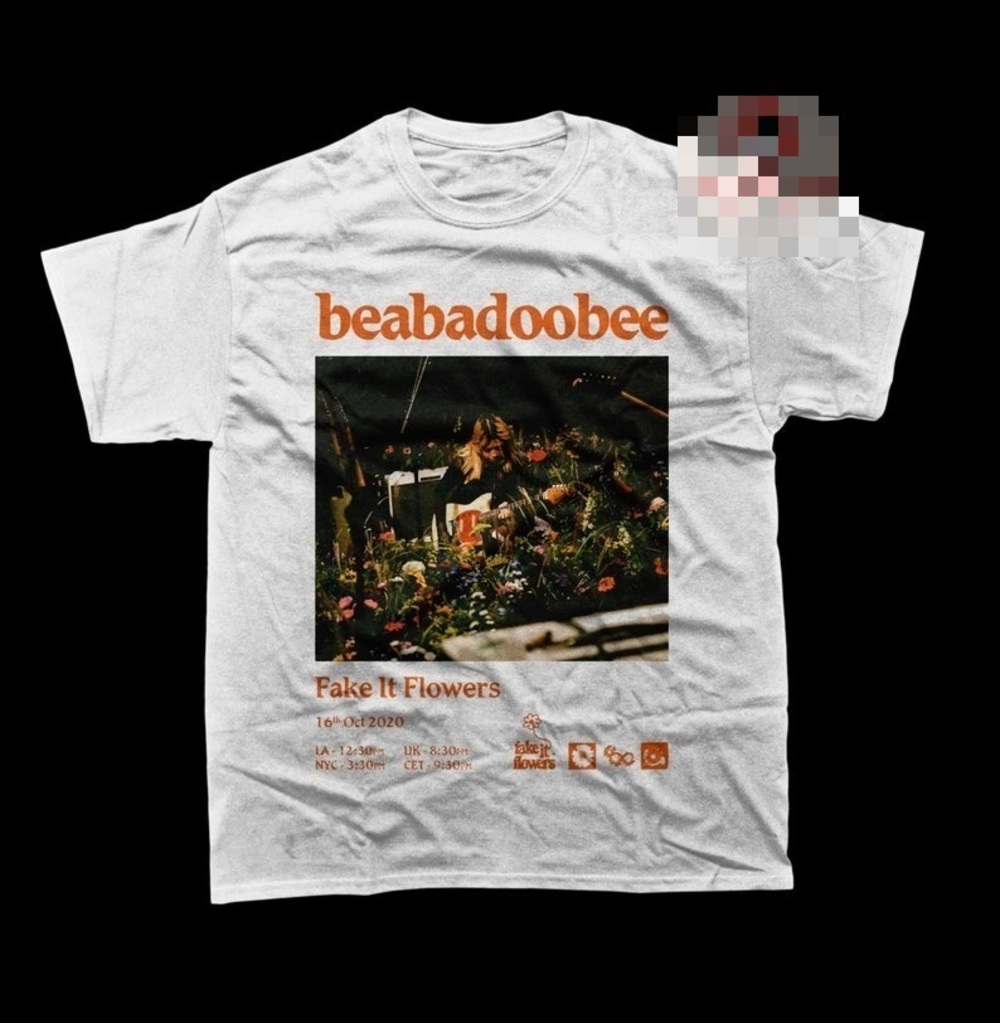 Beabadoobee Unisex T-Shirt - Fake It Flowers Album Tee